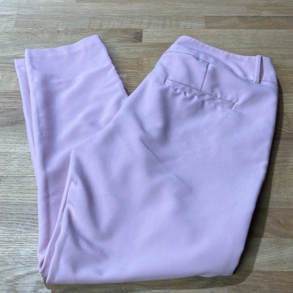 MOSSIMO STRETCH EXTENSIBLE PINK ANKLE PANTS SIZE 4 - Picture 2 of 10
